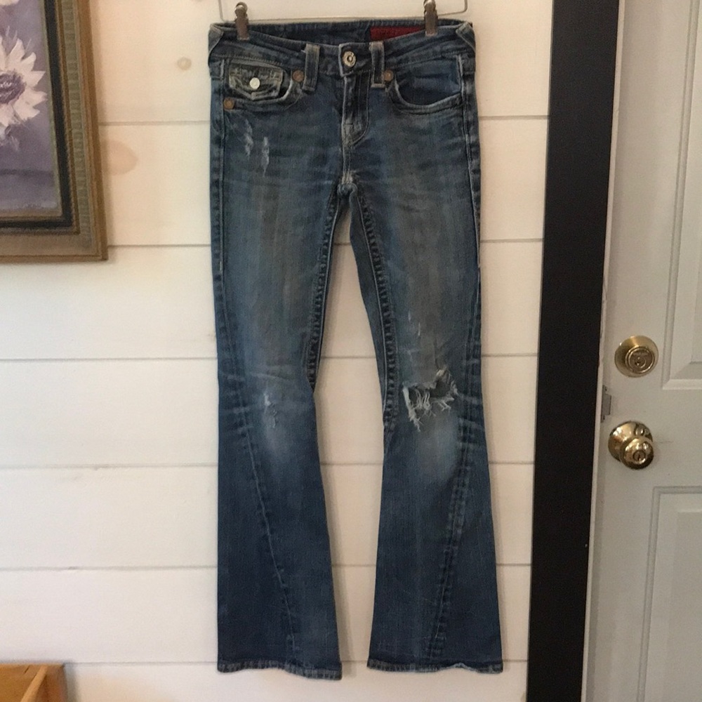 Vigoss jeans slight flare women’s size 0/25 (y2k)